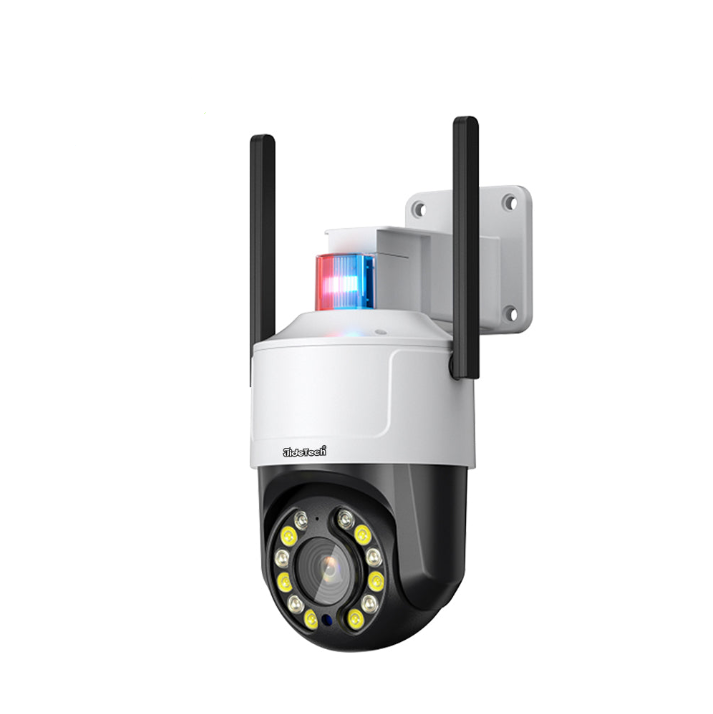 JideTech 3.5inch 5X Zoom WiFi (Red & Blue Alert ) PTZ Camera  (Q6-5X-8MPW)