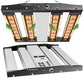 JideTech High-Efficiency 250W LED Grow Light Samsung Leg 4 Bars Adjustable Full Spectrum Lamp Indoor Plant Led Grow Light(SPC2500-250W)