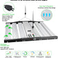 JideTech 2196 Samsung LEDs Vollspektrum LED-Pflanzenlampe 450 W Dimmbar für Indoor-Pflanzen und vertikale Landwirtschaft (SPC4500-450W) 