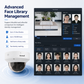JideTech 4MP/8MP Face Recognition LightHunter WDR Dome IP Camera with 4X Zoom, PoE, Face Capture & Comparison A3238