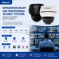 JideTech P1 Plus 8MP 5X Optical Zoom Dome PoE PTZ IP Camera with Auto Tracking