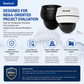 JideTech P1 Plus 8MP 5X Optical Zoom Dome PoE PTZ IP Camera with Auto Tracking