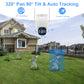 JideTech 3MP AOV 4G/WiFi Solar PTZ Camera with Wise-ISP (A01-3MP4G)