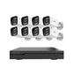 JideTech 8-Kanal 4K Sicherheitsüberwachungsset 8MP CCTV-Sicherheitskameras (NK3-8H-8MP)