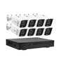 JideTech 5MP Surveillance Camera Set 8CH POE Camera Security System  (NK2-8H-5MP)