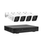 JideTech 4H 8MP Kabelgebundenes PoE-Sicherheitssystem (NK2-4H-8MP) 