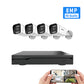 JideTech 4K Ultra HD 8MP PoE Sicherheitskamerasystem für den Außenbereich (NK3-4H-8MP) 