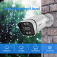 JideTech 4K Ultra HD 8MP PoE Sicherheitskamerasystem für den Außenbereich (NK3-4H-8MP) 