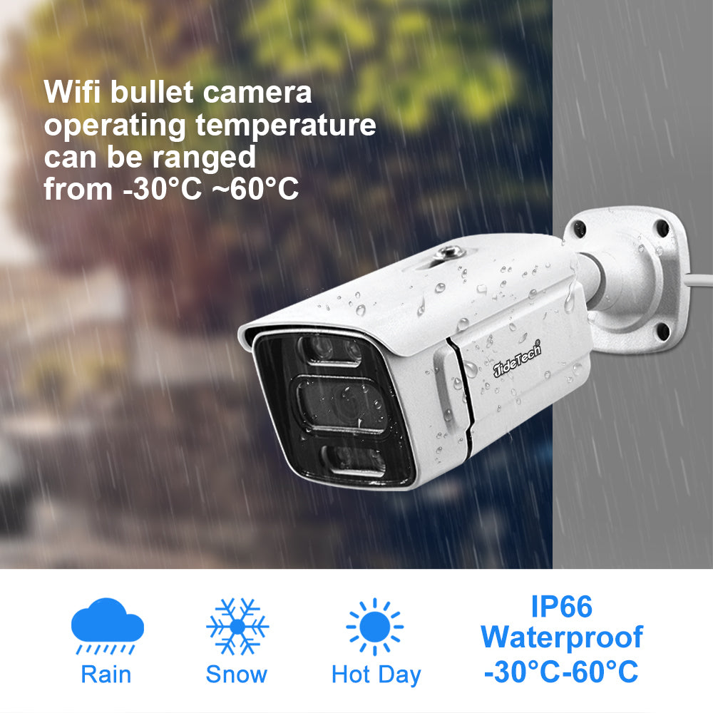 JideTech 4H 5MP Wired POE Security System (NK2-4H-5MP)