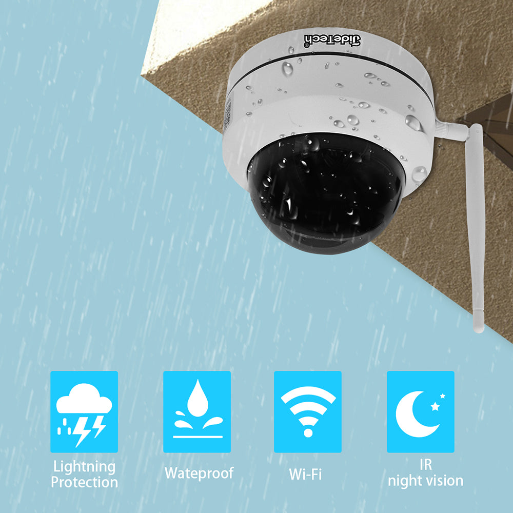 JideTech 1080P PTZ WLAN-Kamera mit 4-fachem Zoom (P1-4X-2MPW) – Versandkostenfrei