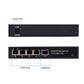 JideTech 5-Port Ethernet POE Switch With Metal